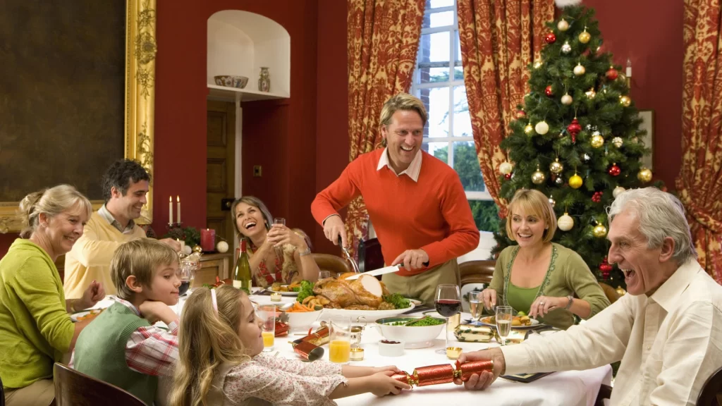 Christmas family dinner, cannabis christmas, weed together, cananbis offer for christmas